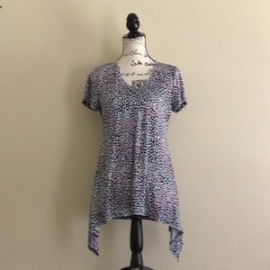 Flutter Chaus dress blouse